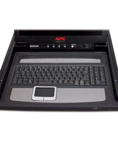 APC AP5717 console a rack 43,2 cm (17") Nero