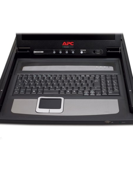 APC AP5717 console a rack 43,2 cm (17") Nero