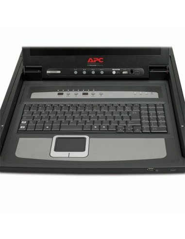 APC AP5808 console a rack 43,2 cm (17") Nero