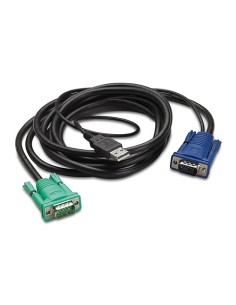 APC AP5823 cavo per tastiera, video e mouse Nero 7,62 m