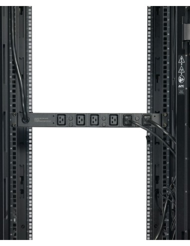 APC Basic Rack PDU AP7526 unità di distribuzione dell'energia (PDU) 6 presa(e) AC 1U Nero