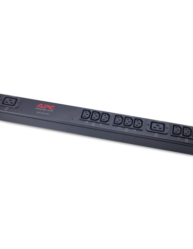 APC Rack PDU, Basic, Zero U, 11 kW, 230V, (36) C13 & (6) C19 unità di distribuzione dell'energia (PDU) 42 presa(e) AC 0U Nero