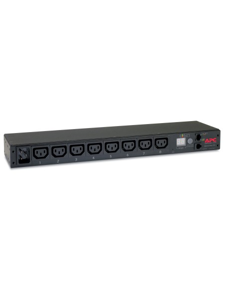APC AP7821B unità di distribuzione dell'energia (PDU) 8 presa(e) AC 0U 1U Nero