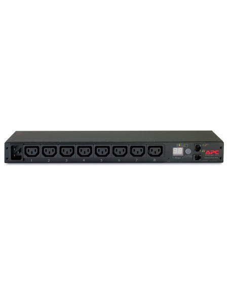 APC AP7821B unità di distribuzione dell'energia (PDU) 8 presa(e) AC 0U 1U Nero