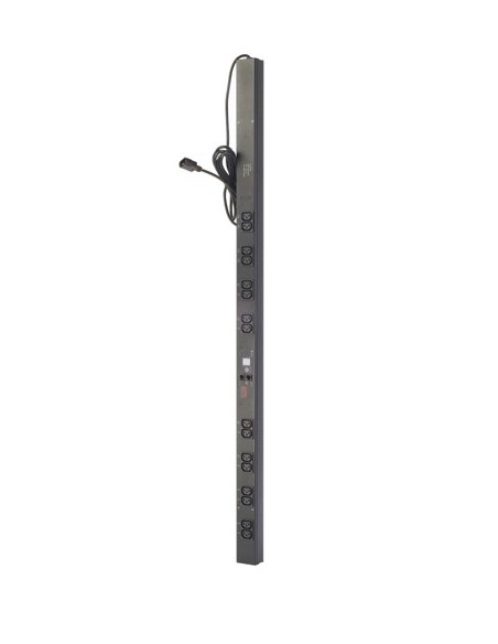 APC Rack PDU, Metered, Zero U, 10A, 230V, (16) C13 unità di distribuzione dell'energia (PDU) Nero