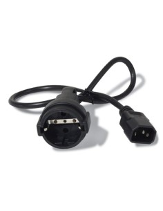 APC AP9880 cavo di alimentazione Nero 0,6 m Accoppiatore C14 CEE7 7