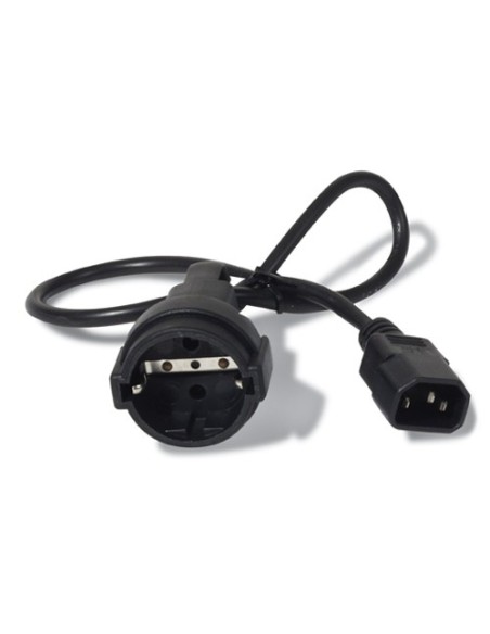 APC AP9880 cavo di alimentazione Nero 0,6 m Accoppiatore C14 CEE7 7