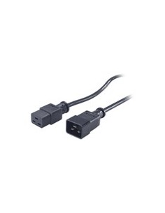 APC PWR Cord C19 - C20, 0.6 m Nero 0,6 m Accoppiatore C19 Accoppiatore C20