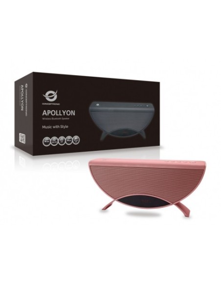 Conceptronic APOLLYON01R altoparlante portatile Rosso 10 W