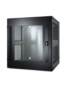 APC NetShelter WX Wall-Mount Enclosure 13U Glass Door Black Da parete Nero