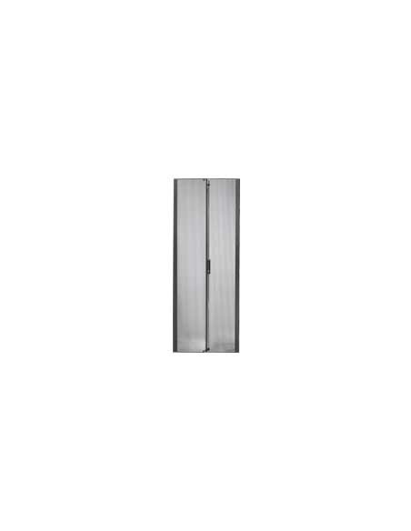 APC NetShelter SX 42U 600mm Wide Perforated Split Doors Black