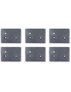 APC AR7710 Cable Containment Brackets Nero