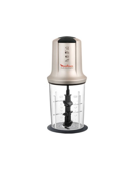 Moulinex AT718A tritaverdure elettrico 0,8 L 400 W Trasparente