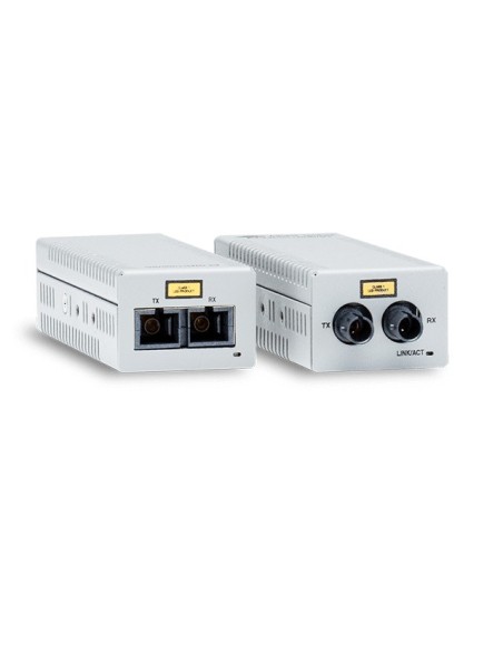 Allied Telesis AT-DMC100 LC-00 convertitore multimediale di rete 100 Mbit s 1310 nm Modalità multipla Grigio