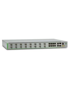 Allied Telesis AT-FS970M 16F8-LC-50 switch di rete Fast Ethernet (10 100) Grigio