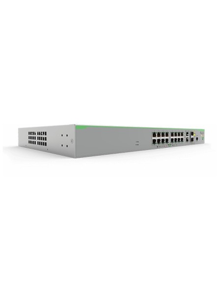 Allied Telesis FS980M 18PS Gestito L3 Fast Ethernet (10 100) Supporto Power over Ethernet (PoE) 1U Grigio