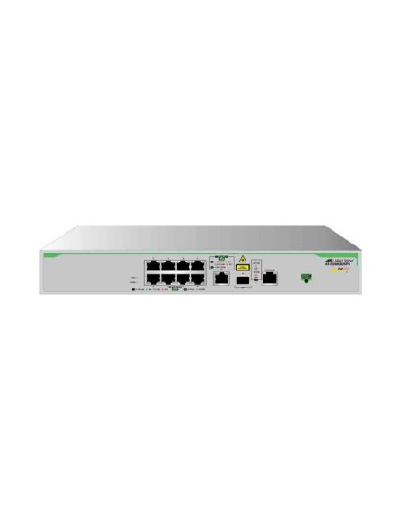 Allied Telesis AT-FS980M 9PS switch di rete Gestito L3 Fast Ethernet (10 100) Supporto Power over Ethernet (PoE) Grigio