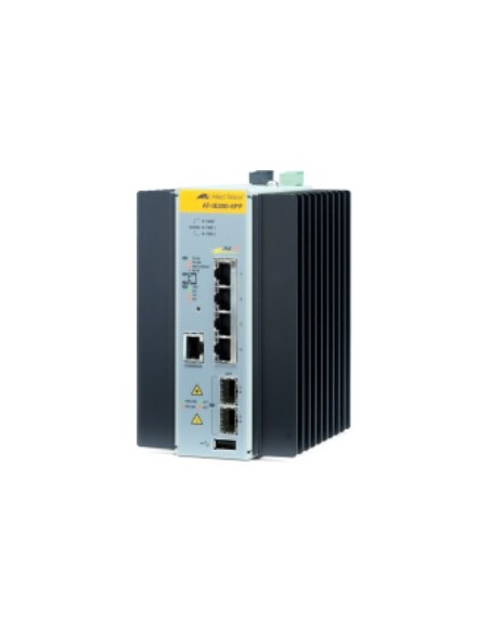 Allied Telesis AT-IE200-6FP-80 Gestito L2 Fast Ethernet (10 100) Supporto Power over Ethernet (PoE) Nero, Grigio