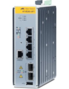 Allied Telesis AT-IE200-6FT-80 Gestito L2 Fast Ethernet (10 100) Grigio