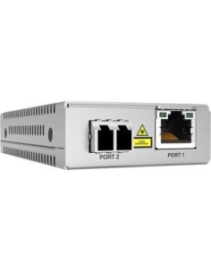 Allied Telesis AT-MMC2000 LC-90 convertitore multimediale di rete 1000 Mbit s 850 nm Modalità multipla Argento