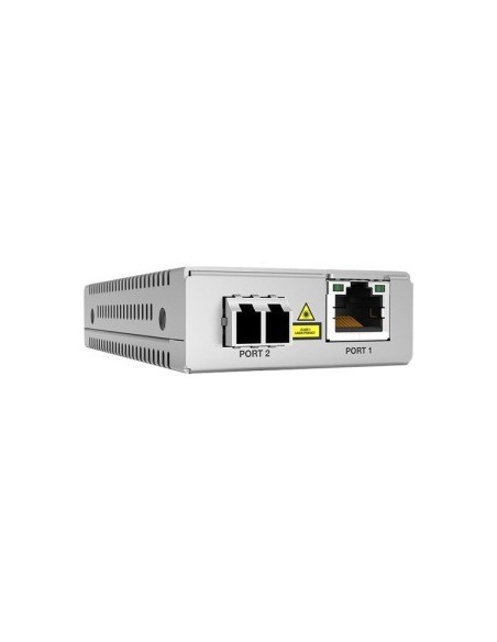 Allied Telesis AT-MMC2000 LC-90 convertitore multimediale di rete 1000 Mbit s 850 nm Modalità multipla Argento