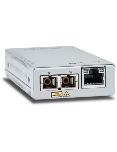 Allied Telesis AT-MMC2000 SC-60 convertitore multimediale di rete 1000 Mbit s 850 nm Modalità multipla Argento