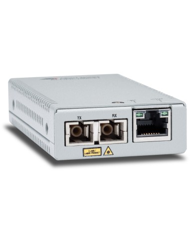 Allied Telesis AT-MMC2000 SC-60 convertitore multimediale di rete 1000 Mbit s 850 nm Modalità multipla Argento