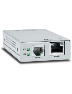 Allied Telesis AT-MMC6005-60 Ricevitore e trasmettitore di rete Argento 10, 100, 1000 Mbit s