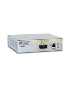 Allied Telesis AT-PC232 POE-50 convertitore multimediale di rete 100 Mbit s 1310 nm Grigio