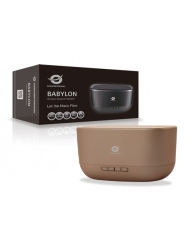 Conceptronic BABYLON01GL altoparlante portatile Oro 10 W