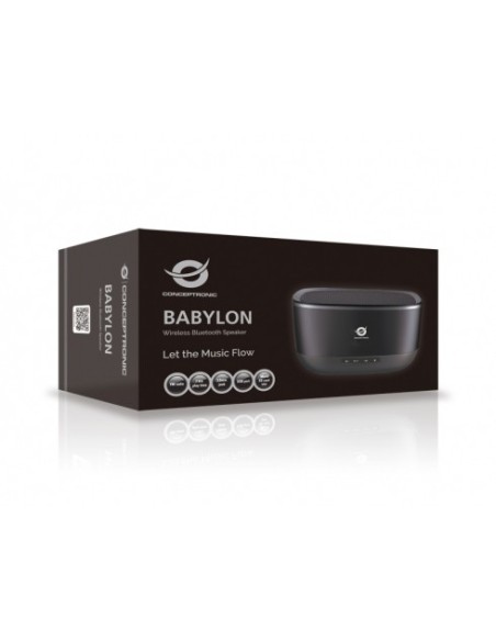 Conceptronic BABYLON01GL altoparlante portatile Oro 10 W