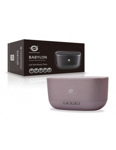 Conceptronic BABYLON01R altoparlante portatile Rosso 10 W