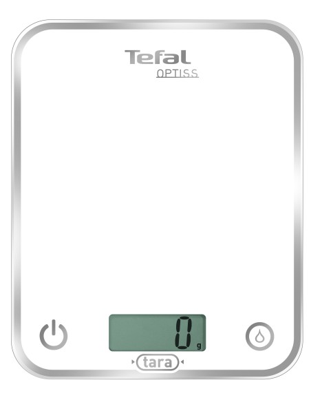 Tefal BC5000 Optiss Glass White Bilancia da cucina Tefal BC5000 Optiss Glass White Bilancia da cucina