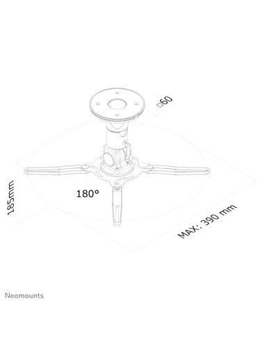 Neomounts by Newstar Supporto da soffitto per proiettori