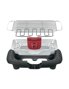 Tefal BG9038 Grill Da tavolo Elettrico Nero, Rosso, Argento 2200 W 2