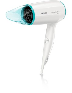 Philips Essential Asciugacapelli da 1600 W con impostazione ThermoProtect