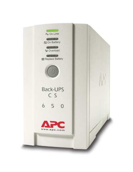 APC Back-UPS Standby (Offline) 0,65 kVA 400 W 4 presa(e) AC