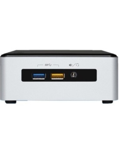 Intel NUC5i3RYH Nero, Acciaio inossidabile BGA 1168 i3-5010U 2,1 GHz