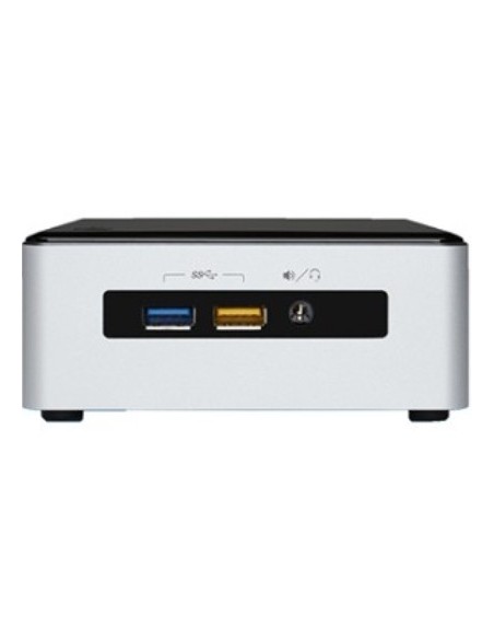 Intel NUC5i3RYH Nero, Acciaio inossidabile BGA 1168 i3-5010U 2,1 GHz
