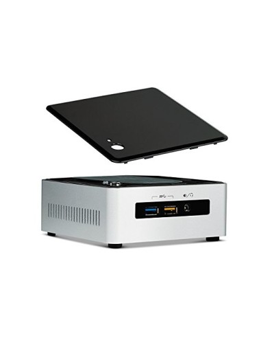 Intel NUC5i3RYH Nero, Acciaio inossidabile BGA 1168 i3-5010U 2,1 GHz