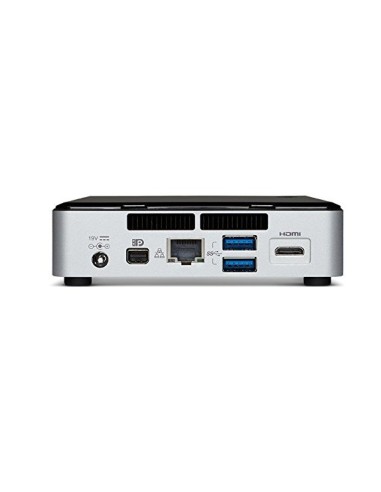 Intel NUC5i3RYK DDR3L-SDRAM i3-5010U Intel® Core™ i3 Mini PC Nero, Acciaio inossidabile