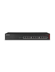 Buffalo BS-MP2012 Gestito L2 10G Ethernet (100 1000 10000) 19U Nero