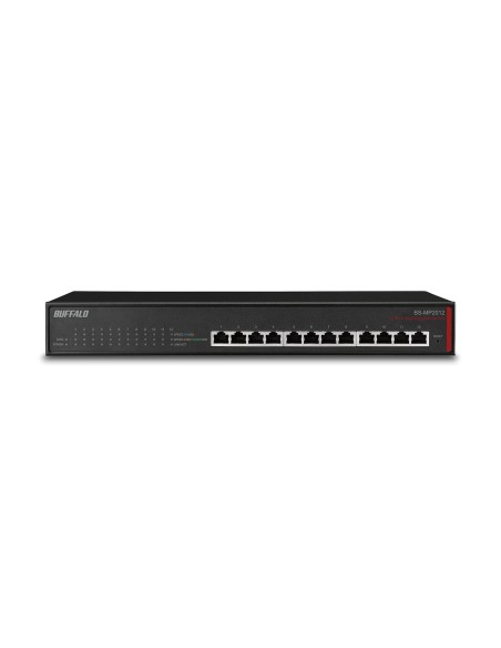 Buffalo BS-MP2012 Gestito L2 10G Ethernet (100 1000 10000) 19U Nero