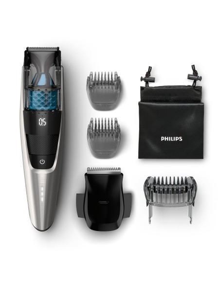 Philips BEARDTRIMMER Series 7000 Regolabarba con sistema aspirante BT7220 15