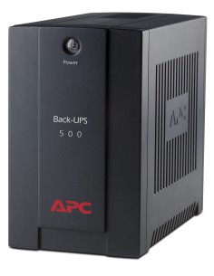 APC Back-UPS A linea interattiva 0,5 kVA 300 W 3 presa(e) AC