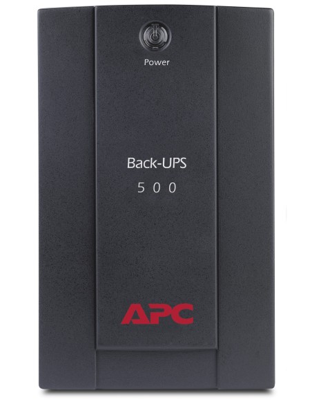 APC Back-UPS A linea interattiva 0,5 kVA 300 W 3 presa(e) AC