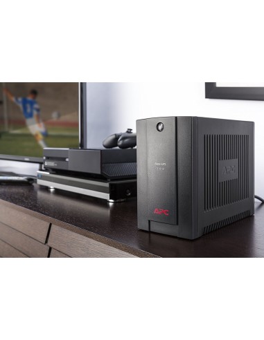 APC Back-UPS A linea interattiva 0,5 kVA 300 W 3 presa(e) AC