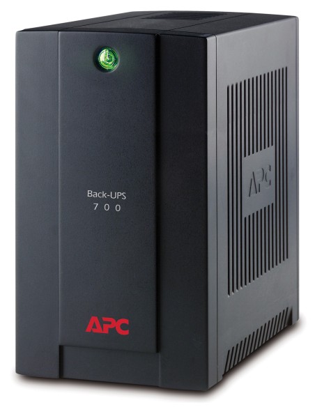 APC Back-UPS A linea interattiva 0,7 kVA 390 W 4 presa(e) AC
