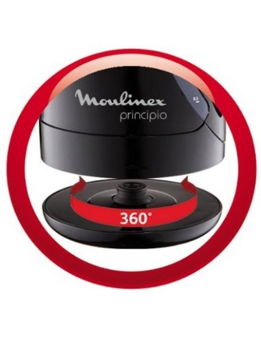 Moulinex Principio bollitore elettrico 1,2 L 2400 W Nero