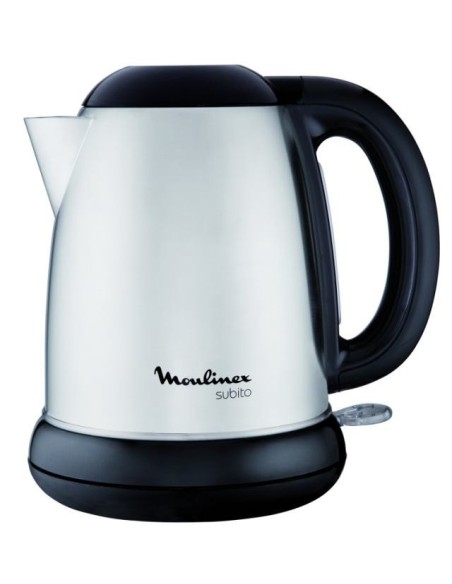Moulinex Subito III bollitore elettrico 1,5 L 2000 W Nero, Acciaio inossidabile